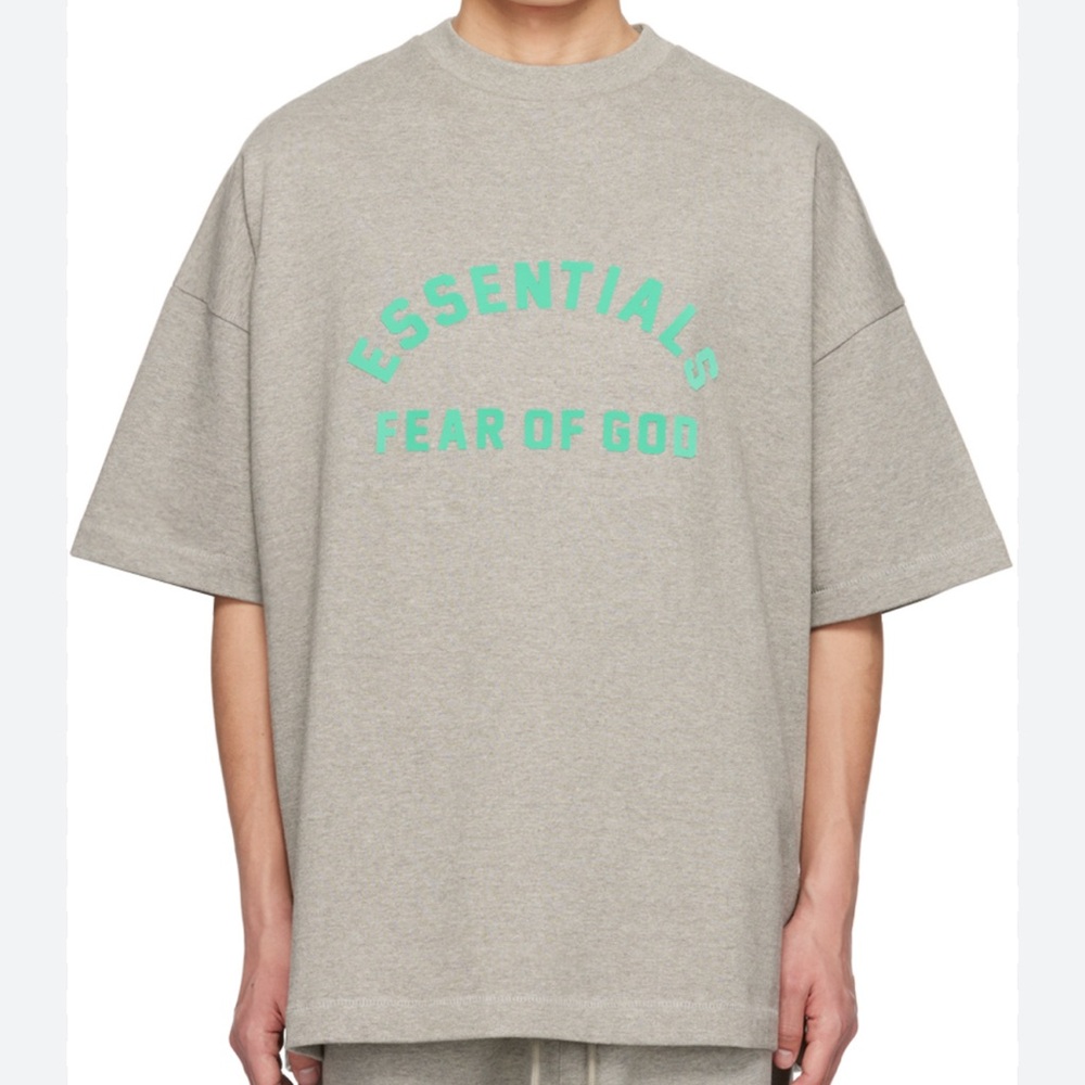 Essentials Heather Gray Crewneck